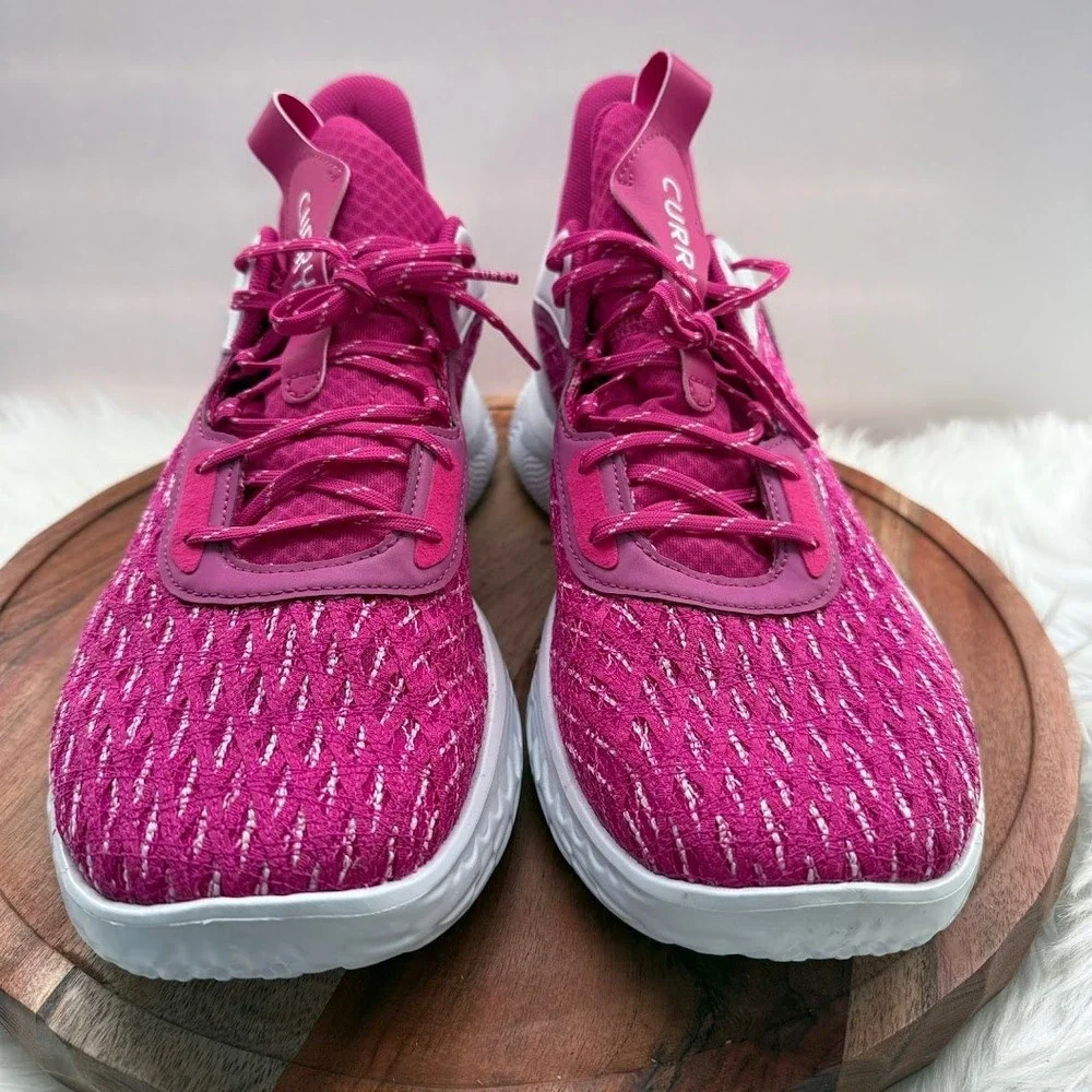 Under Armour Curry‎ 9 Tropical Pink /White -Basketball Shoes Men's Size 17 US
